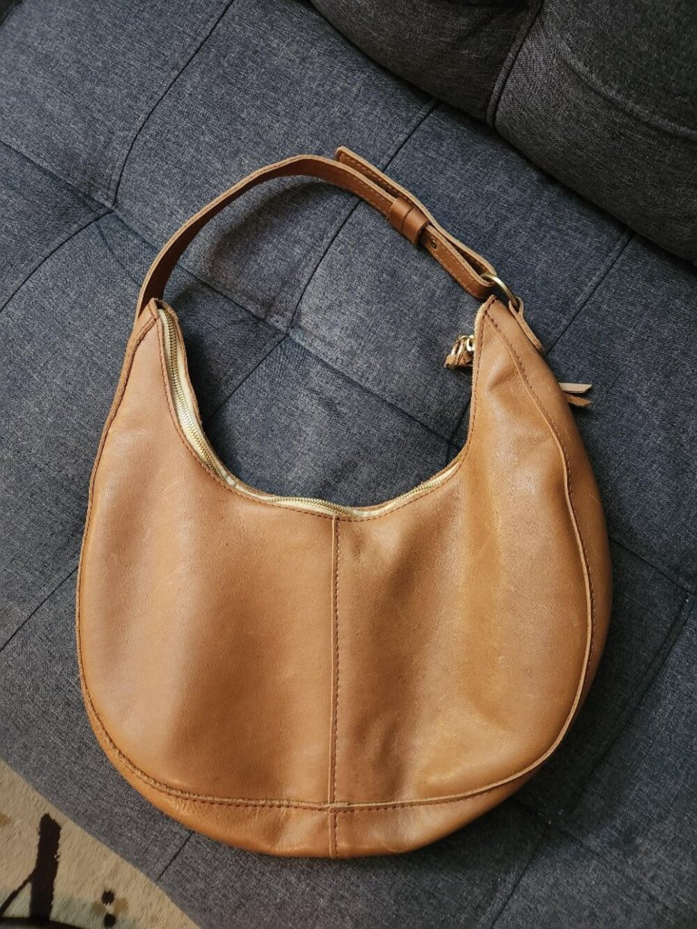 Portland Leather "Nora" Shoulder Bag Large